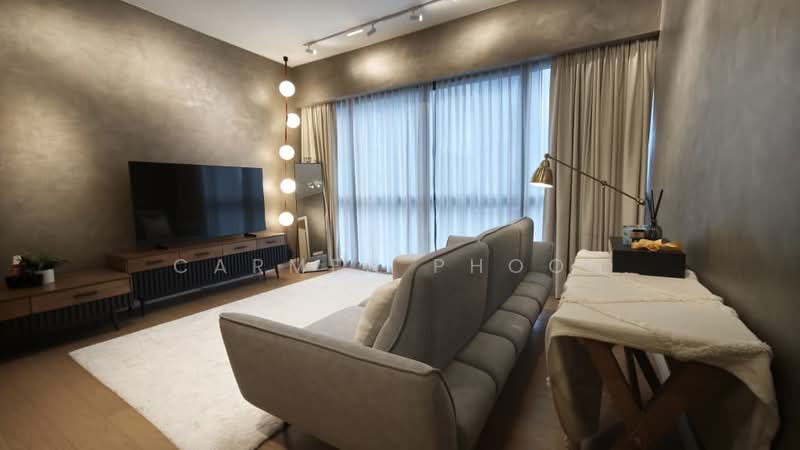 Kediaman Servis untuk Disewa di TRX Residences - Carmen Phoon - Living Room - PropertyGuru.com.my