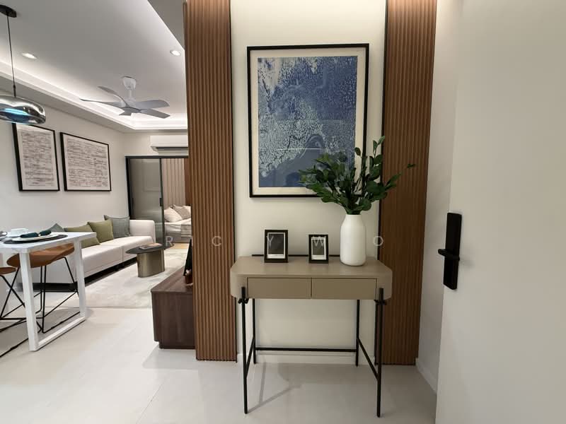 Kediaman Servis untuk Dijual di Skypark Kepler @ Lido Waterfront Boulevard - Ricky Woo - Living Room - PropertyGuru.com.my