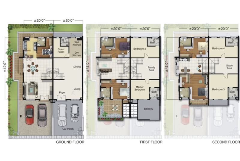 3-storey Terraced House for Sale in Bukit Mertajam (Penang) - Anson Tai - PropertyGuru.com.my