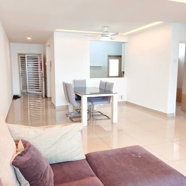 Condominium for Rent at Aman Heights Condominium - Evanslee . - Living Room - PropertyGuru.com.my