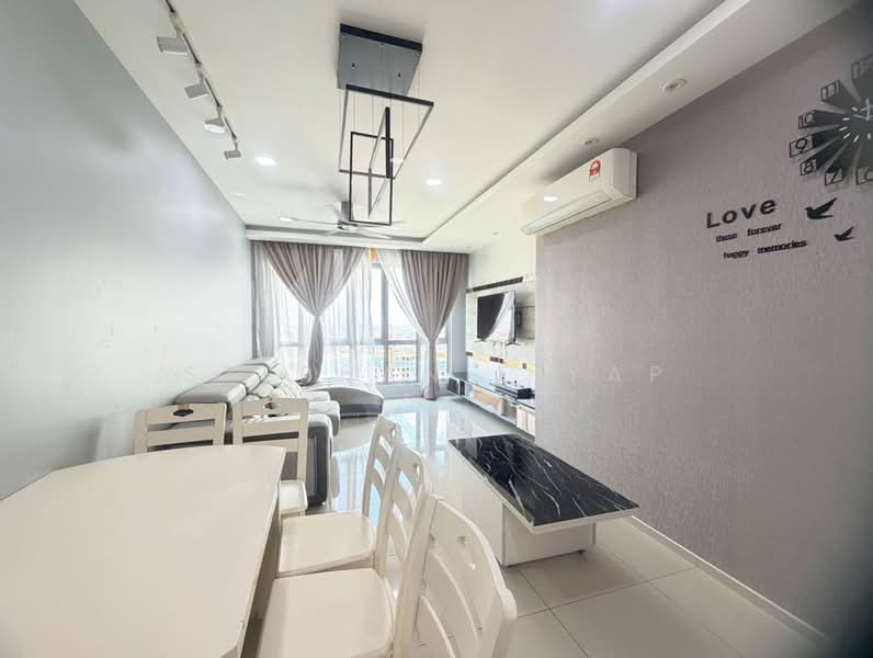 Service Residence for Rent at Gravit8, Klang - Stephanie Yap - Living Room - PropertyGuru.com.my