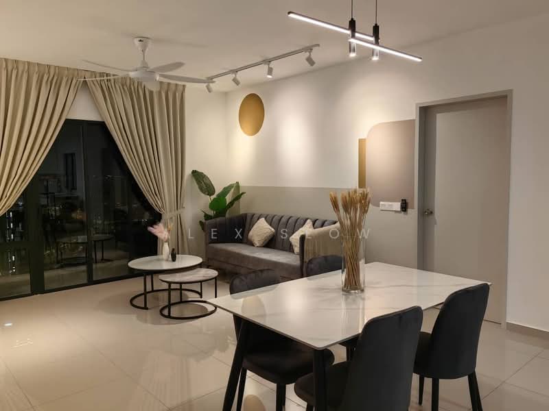 Service Residence for Rent at Huni @ Eco Ardence - Alex Seow - Living Room - PropertyGuru.com.my