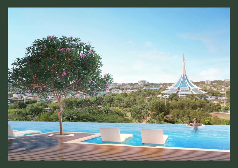 Pangsapuri untuk Dijual di Parq Residence - Dennis Lau - Pool - PropertyGuru.com.my