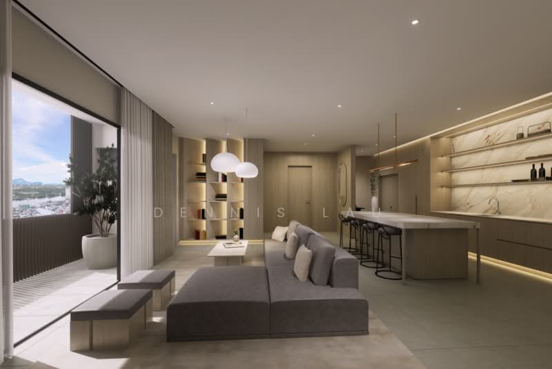 Pangsapuri untuk Dijual di Parq Residence - Dennis Lau - Living Room - PropertyGuru.com.my