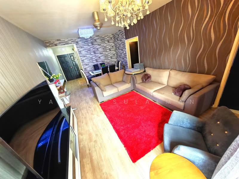 Pangsapuri untuk Dijual di Pangsapuri Mawar Sari - Yasmin Sulaiman - Living Room - PropertyGuru.com.my