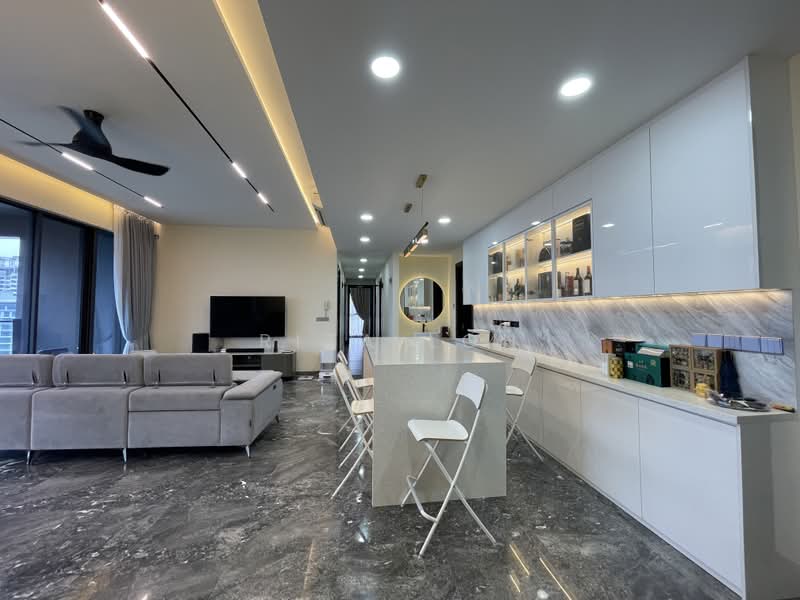 Condominium for Sale at The Estate - Rita Loh - Living Room - PropertyGuru.com.my