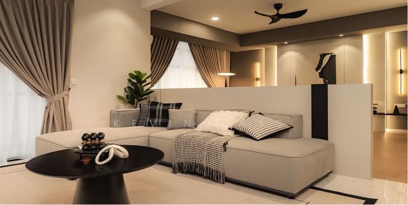 Service Residence for Rent at Residensi 38 Bangsar - Kevin Dass - Living Room - PropertyGuru.com.my