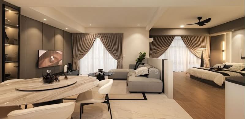 Service Residence for Rent at Residensi 38 Bangsar - Kevin Dass - Living Room - PropertyGuru.com.my