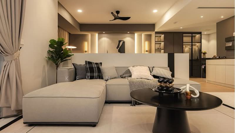 Service Residence for Rent at Residensi 38 Bangsar - Kevin Dass - Living Room - PropertyGuru.com.my