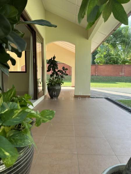 Bungalow House for Rent in Damansara Heights (Kuala Lumpur) - Shawn Fernandez - Front Terrace off the Lounge - PropertyGuru.com.my