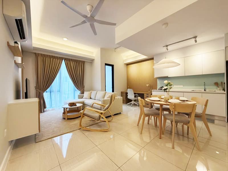 Service Residence for Rent at The Sentral Suites - Hann . - Living Room - PropertyGuru.com.my