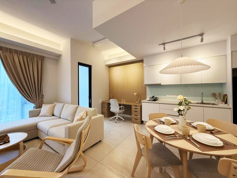 Service Residence for Rent at The Sentral Suites - Hann . - Living Room - PropertyGuru.com.my