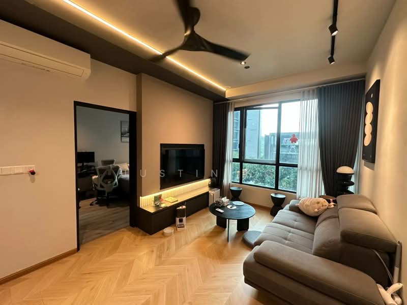 Service Residence for Sale at Cubic Botanical - Justin Ng - Living Room - PropertyGuru.com.my