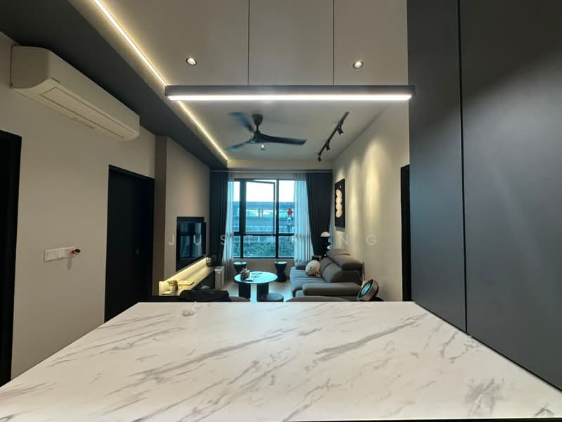 Service Residence for Sale at Cubic Botanical - Justin Ng - Living Room - PropertyGuru.com.my