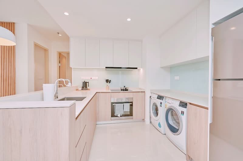 Kediaman Servis untuk Disewa di Mitsui Serviced Suites - Gizelle Chen - Kitchen - PropertyGuru.com.my