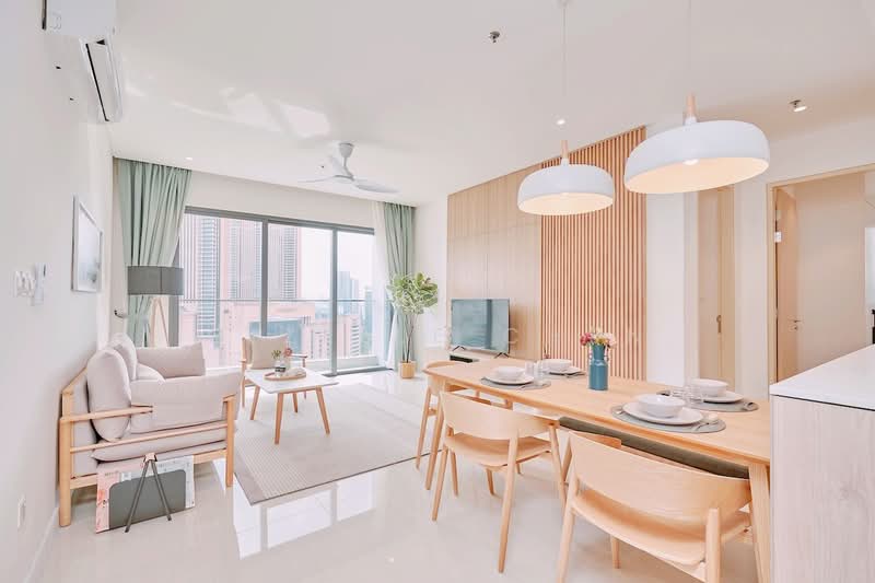 Kediaman Servis untuk Disewa di Mitsui Serviced Suites - Gizelle Chen - Living Room - PropertyGuru.com.my