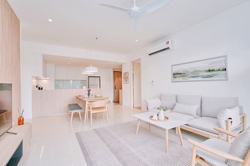 Kediaman Servis untuk Disewa di Mitsui Serviced Suites - Gizelle Chen - Living Room - PropertyGuru.com.my