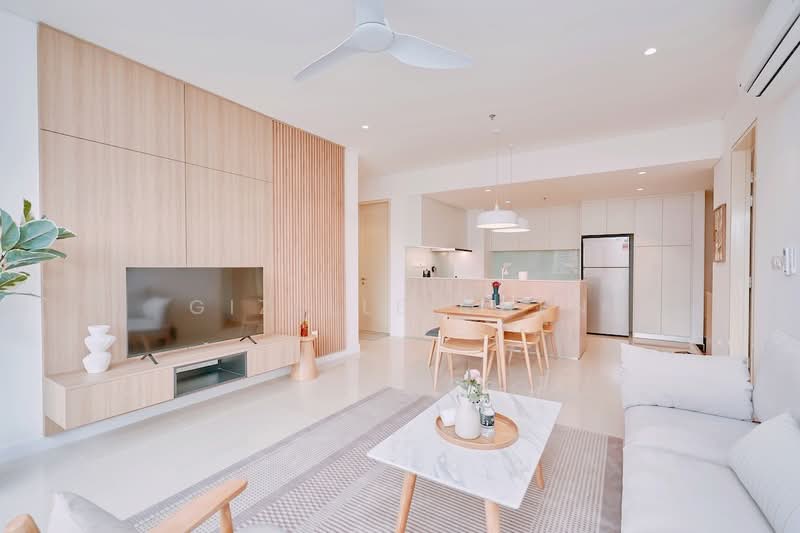 Kediaman Servis untuk Disewa di Mitsui Serviced Suites - Gizelle Chen - Living Room - PropertyGuru.com.my