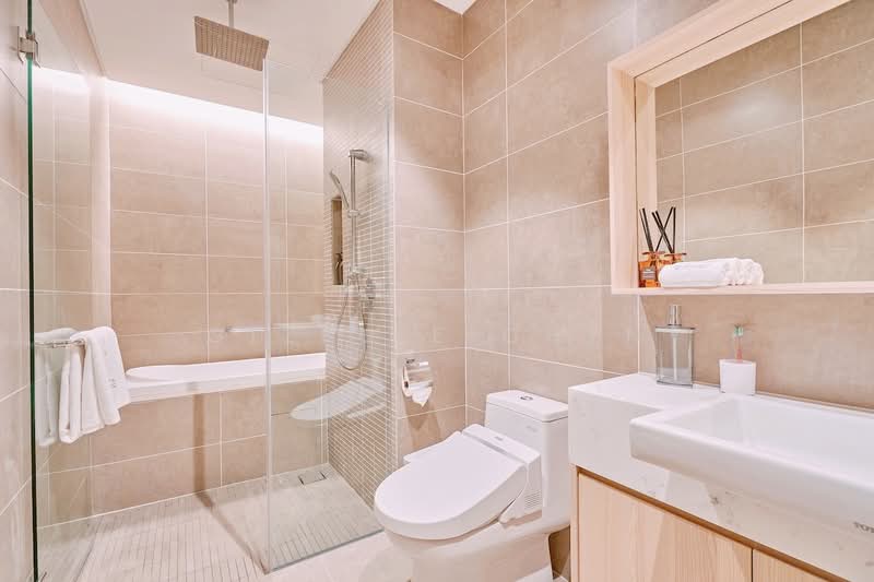 Kediaman Servis untuk Disewa di Mitsui Serviced Suites - Gizelle Chen - Bathroom - PropertyGuru.com.my