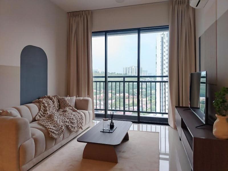 Condominium for Rent at Platinum Arena - Alan Hong - Living Room - PropertyGuru.com.my