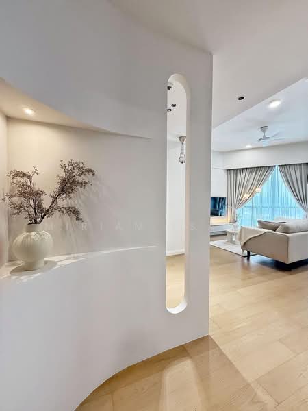 Kediaman Servis untuk Disewa di TRX Residences - Miriam Tsang - Living Room - PropertyGuru.com.my