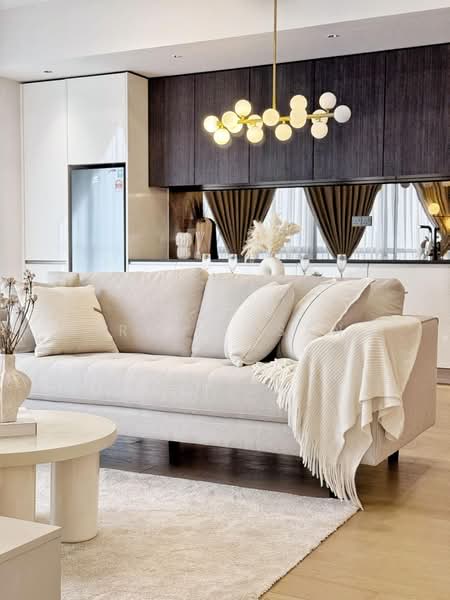 Kediaman Servis untuk Disewa di TRX Residences - Miriam Tsang - Living Room - PropertyGuru.com.my
