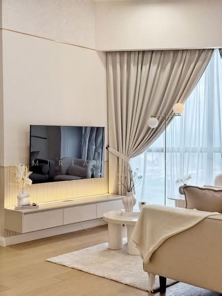 Kediaman Servis untuk Disewa di TRX Residences - Miriam Tsang - Living Room - PropertyGuru.com.my