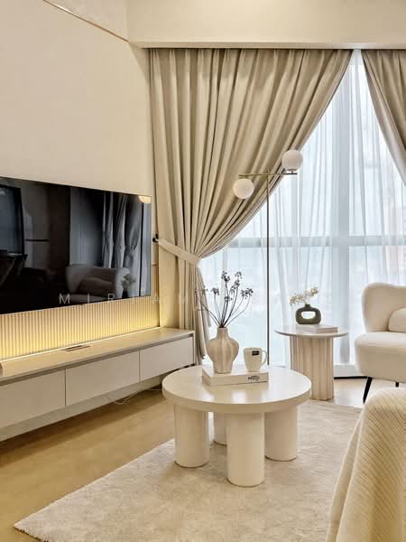 Kediaman Servis untuk Disewa di TRX Residences - Miriam Tsang - Living Room - PropertyGuru.com.my