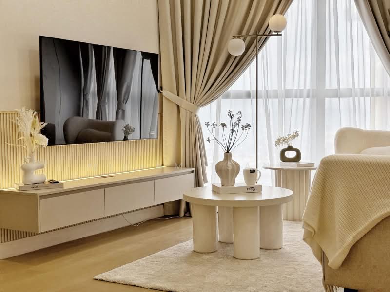 Kediaman Servis untuk Disewa di TRX Residences - Miriam Tsang - Living Room - PropertyGuru.com.my