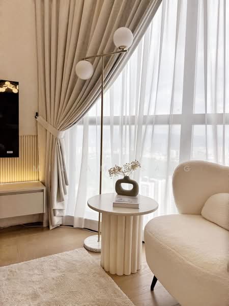 Kediaman Servis untuk Disewa di TRX Residences - Miriam Tsang - Living Room - PropertyGuru.com.my