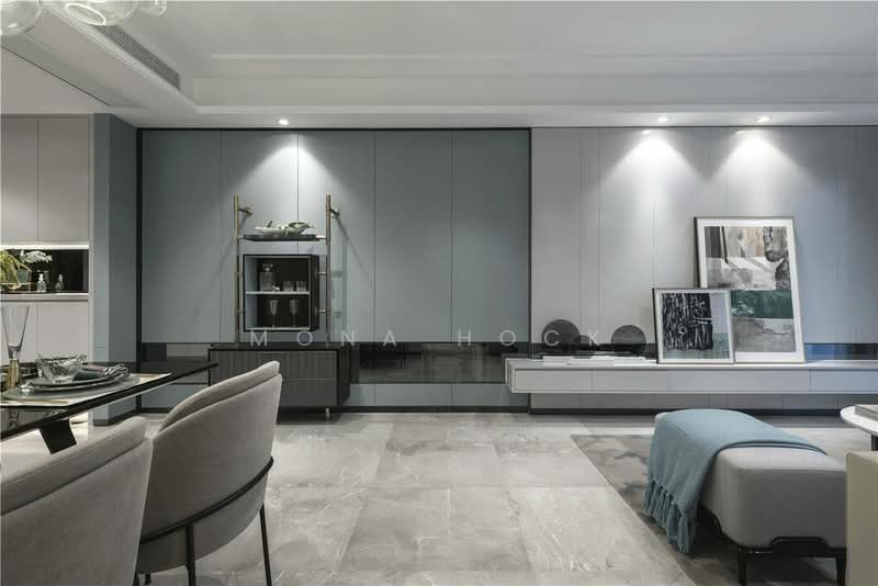 Condominium for Sale at Residensi Bintang - Mona Hock - Living Room - PropertyGuru.com.my