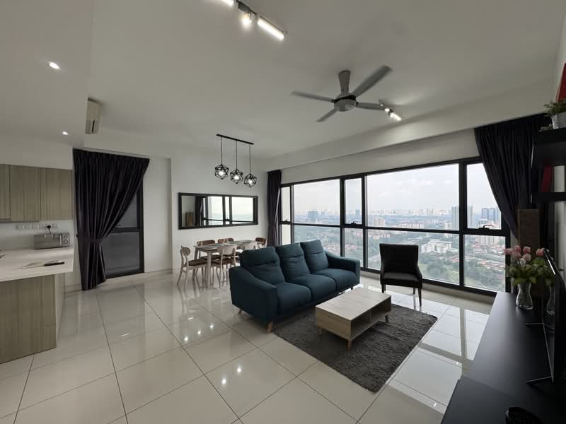 Kediaman Servis untuk Disewa di Bayberry @ Tropicana Gardens - Max Tan - Living Room - PropertyGuru.com.my