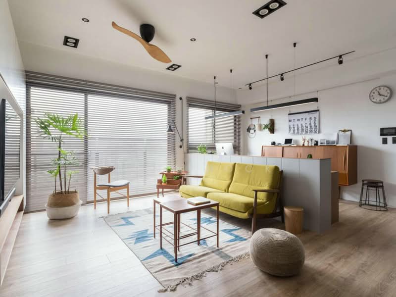 Condominium for Sale at Riverville Residences - Mona Hock - Living Room - PropertyGuru.com.my