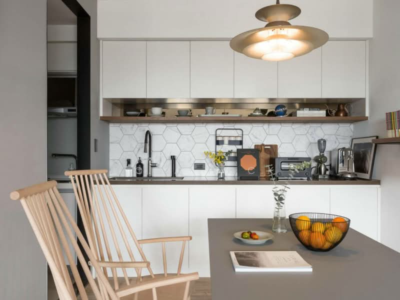 Condominium for Sale at Riverville Residences - Mona Hock - Kitchen - PropertyGuru.com.my