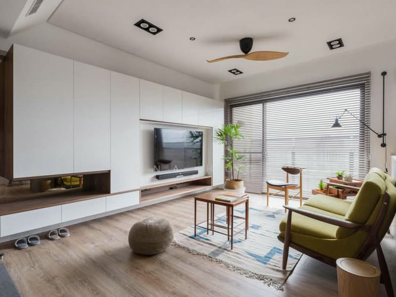 Condominium for Sale at Riverville Residences - Mona Hock - Living Room - PropertyGuru.com.my