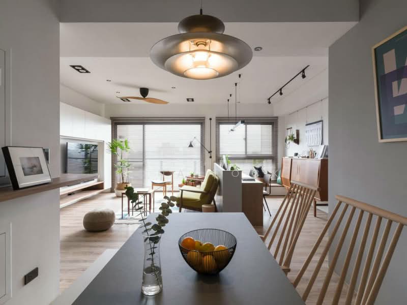 Condominium for Sale at Riverville Residences - Mona Hock - Living Room - PropertyGuru.com.my