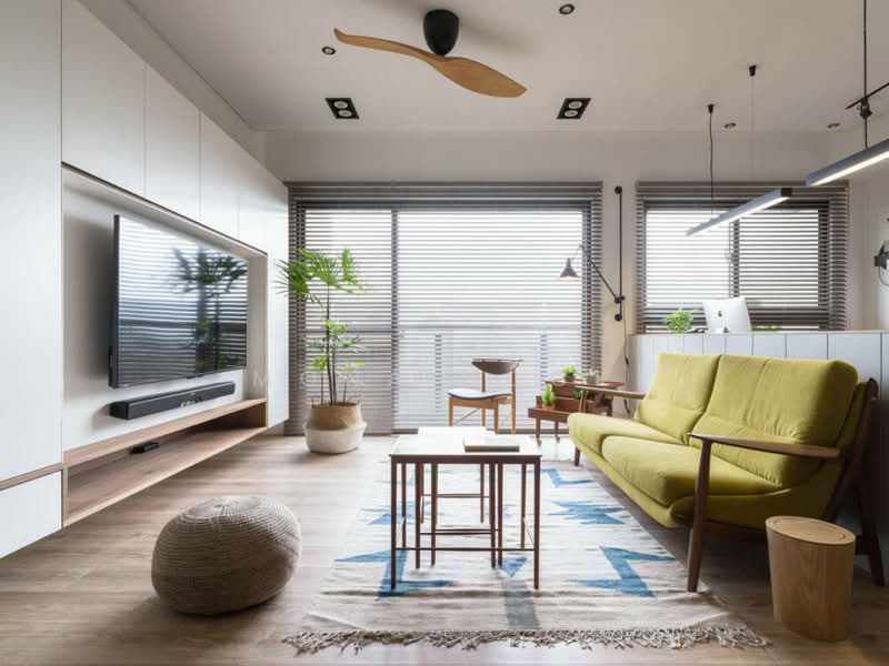 Condominium for Sale at Riverville Residences - Mona Hock - Living Room - PropertyGuru.com.my