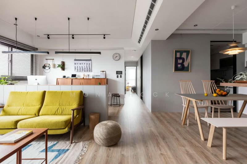 Condominium for Sale at Riverville Residences - Mona Hock - Living Room - PropertyGuru.com.my