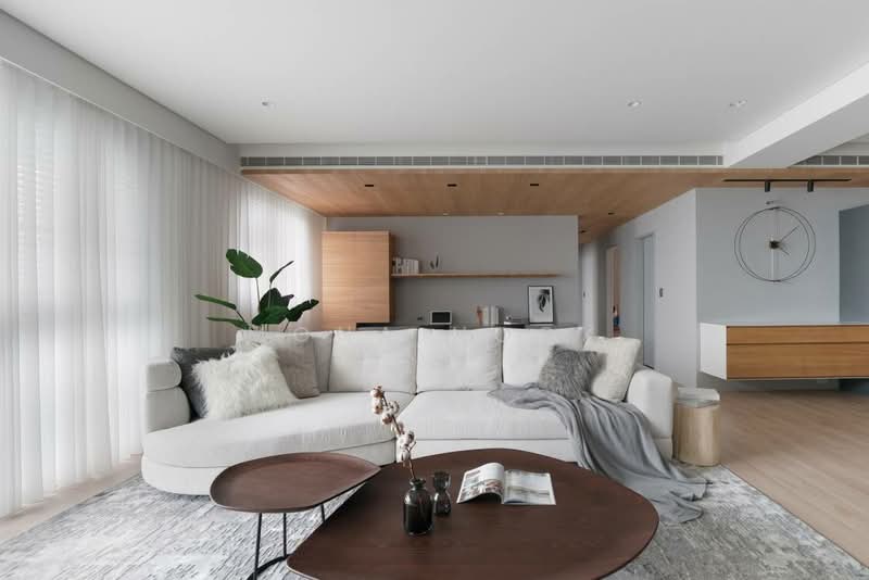 Service Residence for Sale at The Tropika - Mona Hock - Living Room - PropertyGuru.com.my