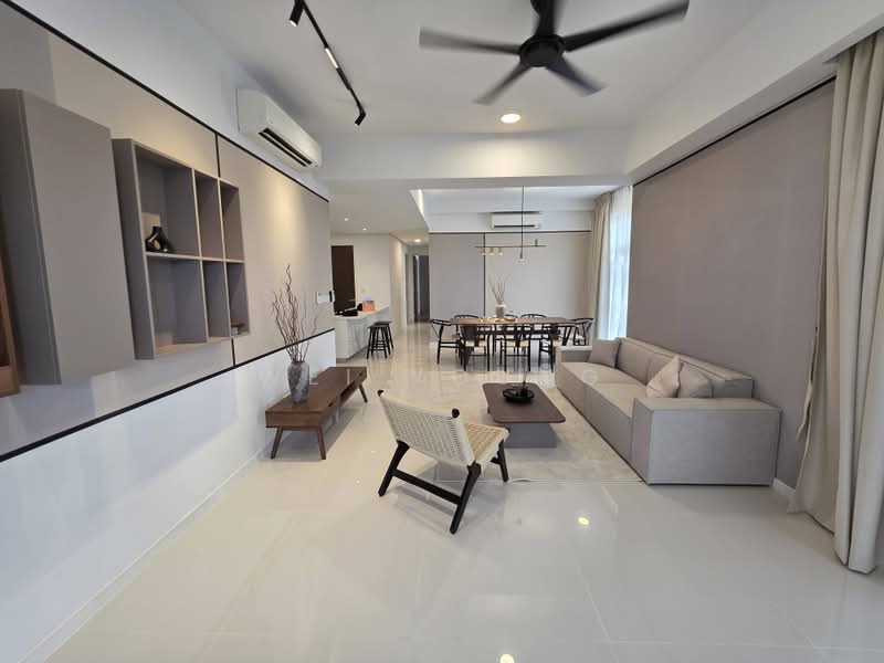 Service Residence for Rent at Met 1 Residences - Wei Young - Living Room - PropertyGuru.com.my