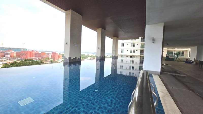 Service Residence for Sale at Pangsapuri Tanah Emas (Golden Sands) - Janice Yong - Pool - PropertyGuru.com.my