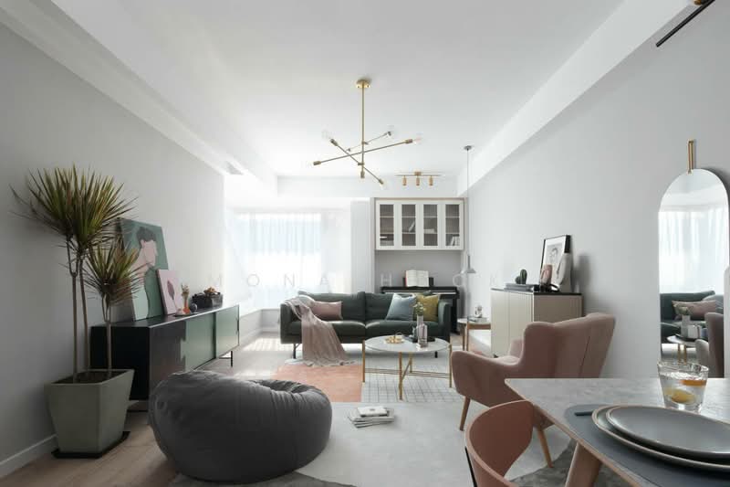 Kondominium untuk Dijual di Mahogany Residences - Mona Hock - Living Room - PropertyGuru.com.my