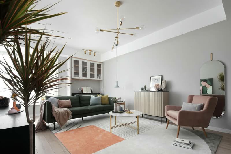 Kondominium untuk Dijual di Mahogany Residences - Mona Hock - Living Room - PropertyGuru.com.my
