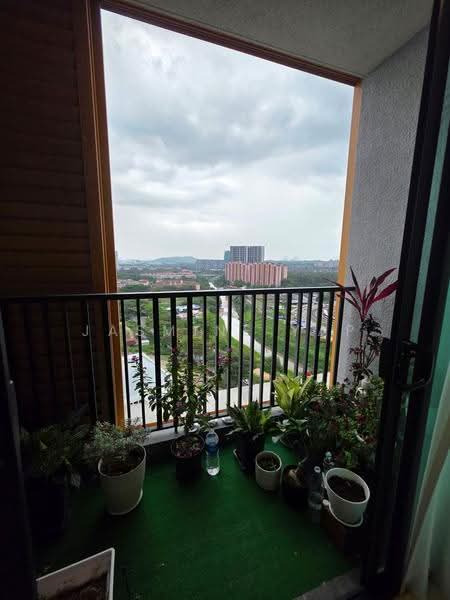 Service Residence for Sale at AraTre' Residences - Jasmine Yap - Balcony - PropertyGuru.com.my