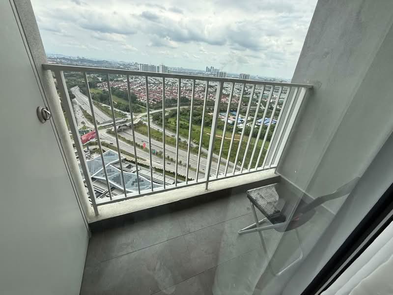 Service Residence for Sale at SUNSURIA FORUM SERVICED APARTMENT - Daniel Teh - Balcony - PropertyGuru.com.my