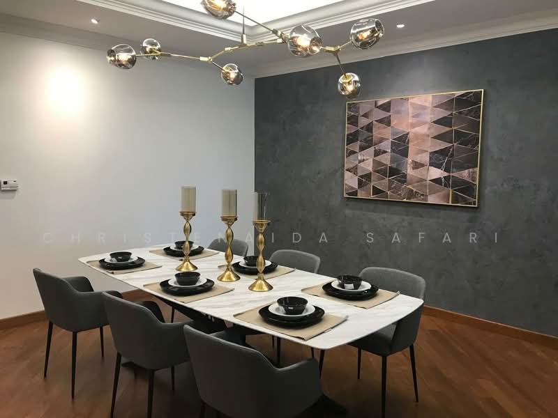 Service Residence for Rent at Harvard Residence - Christenaida Safari - Dining Room - PropertyGuru.com.my