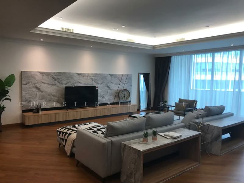Service Residence for Rent at Harvard Residence - Christenaida Safari - Living Room - PropertyGuru.com.my