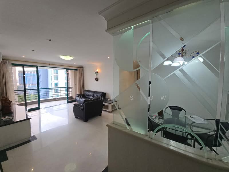 Condominium for Rent at The Straits View Condominium - Edward Siow - Living Room - PropertyGuru.com.my