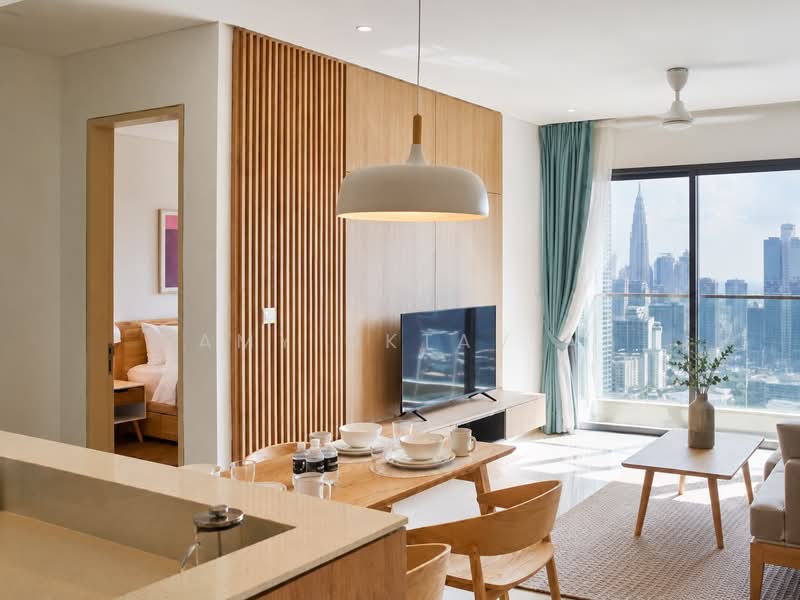 Kediaman Servis untuk Disewa di Mitsui Serviced Suites - Amy Oktavia - Living Room - PropertyGuru.com.my