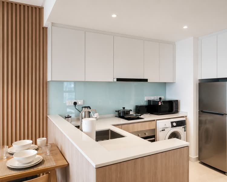 Kediaman Servis untuk Disewa di Mitsui Serviced Suites - Amy Oktavia - Kitchen - PropertyGuru.com.my